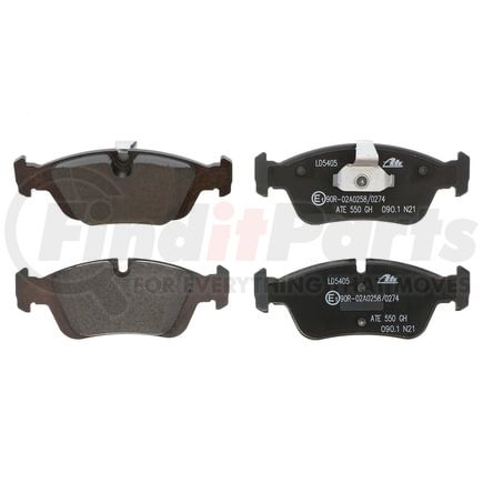 LD5405 by ATE BRAKE PRODUCTS - ATE Ceramic Front Disc Brake Pad Set LD5405 for BMW