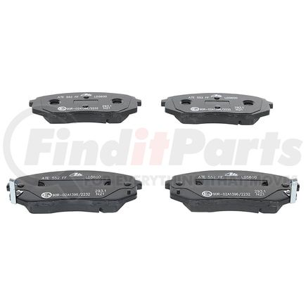 LD5600 by ATE BRAKE PRODUCTS - ATE Ceramic Front Disc Brake Pad Set LD5600 for Hyundai, Kia