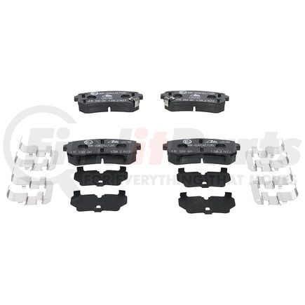 LD5780 by ATE BRAKE PRODUCTS - ATE Ceramic Rear Disc Brake Pad Set LD5780 for Hyundai, Kia