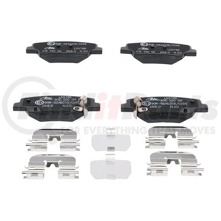 LD5786 by ATE BRAKE PRODUCTS - ATE Ceramic Front Disc Brake Pad Set LD5786 for Hyundai, Kia