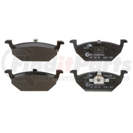 LD7111 by ATE BRAKE PRODUCTS - ATE Ceramic Front Disc Brake Pad Set LD7111 for Volkswagen