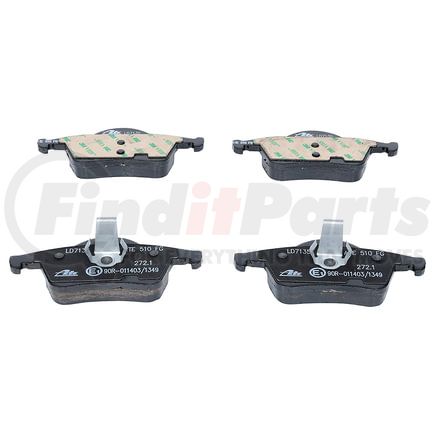 LD7135 by ATE BRAKE PRODUCTS - ATE Ceramic Front Disc Brake Pad Set LD7135 for Volvo