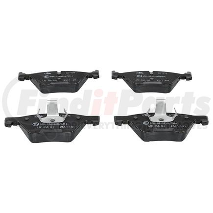 LD7176 by ATE BRAKE PRODUCTS - ATE Ceramic Front Disc Brake Pad Set LD7176 for BMW
