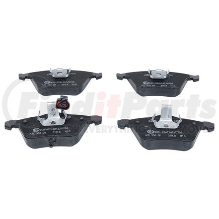 LD7200 by ATE BRAKE PRODUCTS - ATE Ceramic Front Disc Brake Pad Set LD7200 for Volkswagen