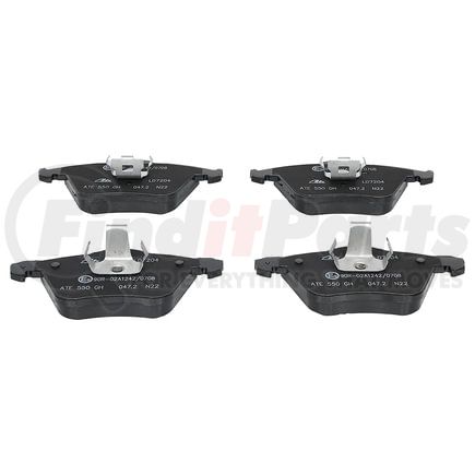 LD7204 by ATE BRAKE PRODUCTS - ATE Ceramic Front Disc Brake Pad Set LD7204 for Mazda, Saab, Volvo