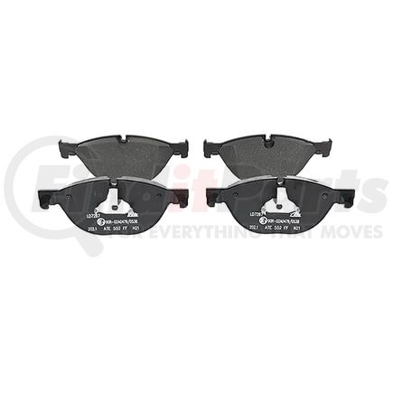 LD7267 by ATE BRAKE PRODUCTS - ATE Ceramic Rear Disc Brake Pad Set LD7267 for BMW
