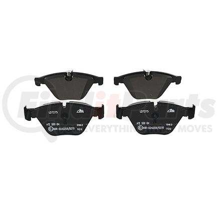 LD7275 by ATE BRAKE PRODUCTS - ATE Ceramic Rear Disc Brake Pad Set LD7275 for BMW