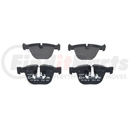 LD7274 by ATE BRAKE PRODUCTS - ATE Ceramic Rear Disc Brake Pad Set LD7274 for BMW