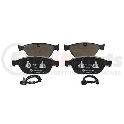 LD7281 by ATE BRAKE PRODUCTS - ATE Ceramic Rear Disc Brake Pad Set LD7281 for Audi