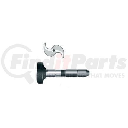 CS41158 by HALDEX - Midland Air Brake Camshaft - Rear, LH, For use with Meritor 16-1/2" Brakes - Q+ and Mack
