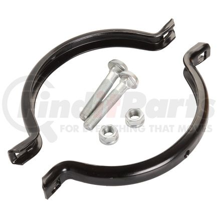 CB12 by HALDEX - Air Brake Chamber Clamp Band Kit - Black Finish, T12 Service Chamber