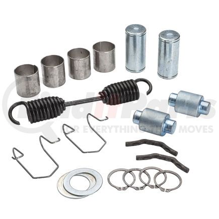 Haldex CQ66735 Drum Brake Hardware Kit Universal Heavy Duty Kit with "Free-Floating" Anchor Pin Hardware Kit