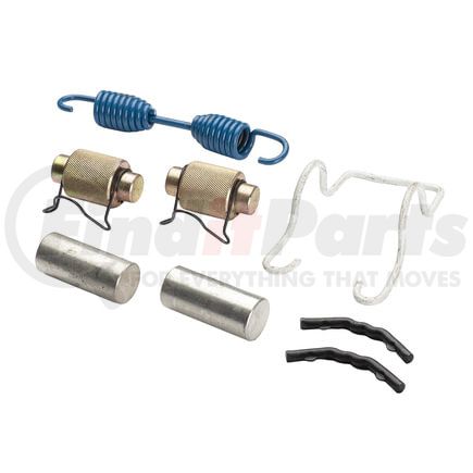 Haldex CQ69002 Drum Brake Hardware Kit Dana Spicer 12-1/4" New Style "U" Brake Hardware Kit