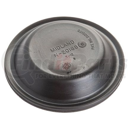 DP12 by HALDEX - Air Brake Air Spring Diaphragm - Service Chamber Size: 12, 1.75 in. Stroke Length