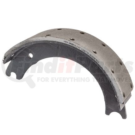 GR1308ER by HALDEX - Drum Brake Shoe and Lining Assembly - Front, Relined, 1 Brake Shoe, For Use w/ Eaton Apps