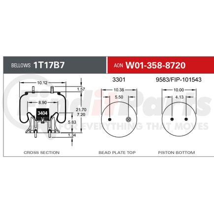 W013588720 by FIRESTONE - AIRSPRING