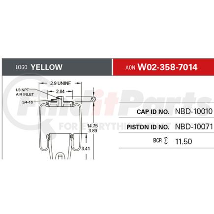 W023587014 by FIRESTONE - BAG
