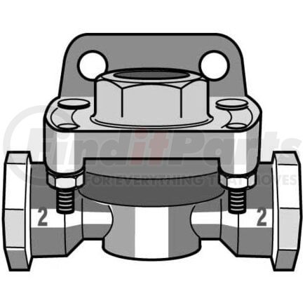 Bendix I90280 Air Brake Quick Release Valve Quick Release Valve