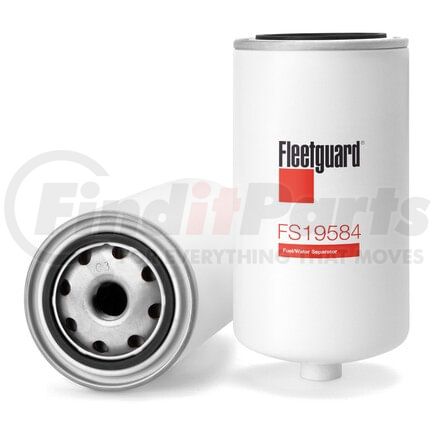 Fleetguard FS19584 Fuel Filter Fuel/Water Separator, Spin-On