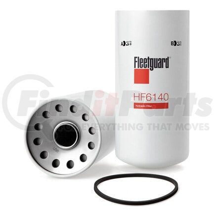 HF6140 by FLEETGUARD - Hydraulic Filter, Spin-On