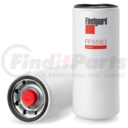 Fleetguard FF5563 Fuel Filter Fuel Filter, Spin-On, StrataPore