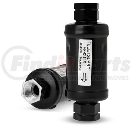 FF42119 by FLEETGUARD - Fuel Filter, In-Line