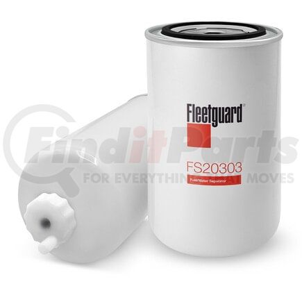 Fleetguard FS20303 Fuel Filter Fuel/Water Separator, Spin-On