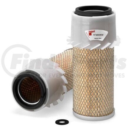 AF4844KM by FLEETGUARD - Air Filter - With Gasket/Seal, 10.43 in. (Height)