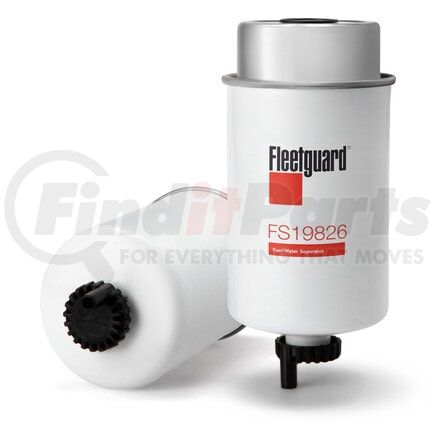 FS19826 by FLEETGUARD - Fuel Water Separator Cartridge