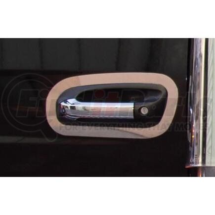 Aranda P-0033 Exterior Door Handle Trim Door Handle Trim - Stainless Steel, For Peterbilt 579 Old Body and 567