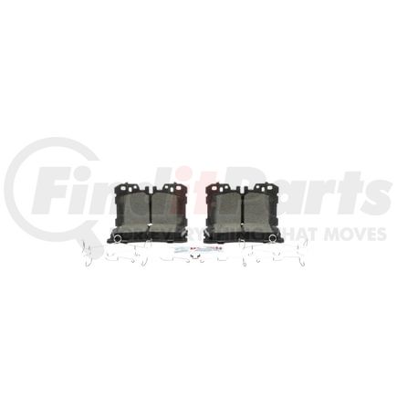 Bosch BC1282 Disc Brake Pad Set Bosch QuietCast Brake Pads
