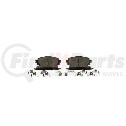 BC1759 by BOSCH - Bosch QuietCast Brake Pads