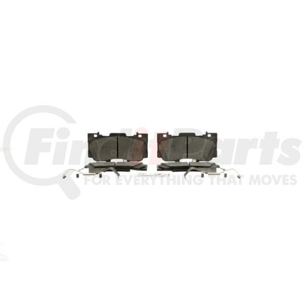 BC1784 by BOSCH - Bosch QuietCast Brake Pads
