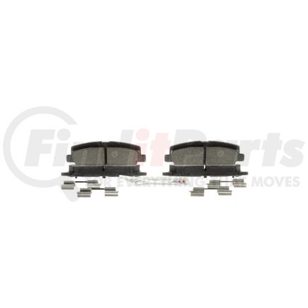 BC1793 by BOSCH - Bosch QuietCast Brake Pads