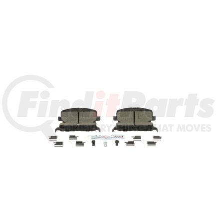 BC1806 by BOSCH - Bosch QuietCast Brake Pads