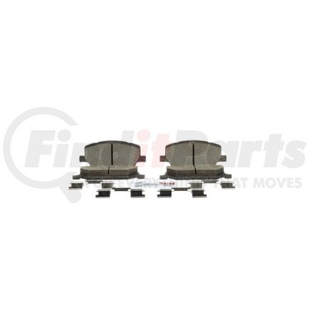 Bosch BC1811 Disc Brake Pad Set Bosch QuietCast Brake Pads