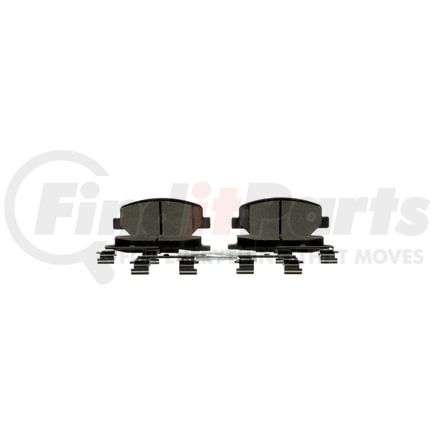 BC1886 by BOSCH - Bosch QuietCast Brake Pads