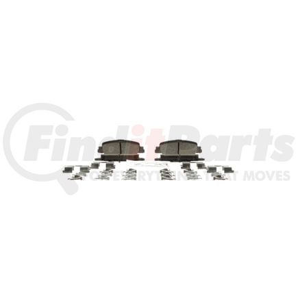 Bosch BC2037 Disc Brake Pad Set Bosch QuietCast Brake Pads