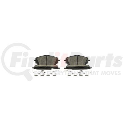 BC2065 by BOSCH - Bosch QuietCast Brake Pads