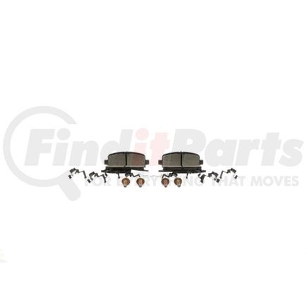 BC2081 by BOSCH - Disc Brake Pad