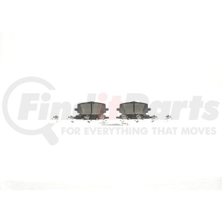 BC2397 by BOSCH - Bosch QuietCast Brake Pads