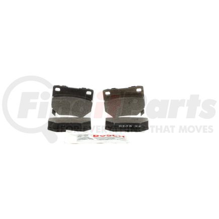 BE461 by BOSCH - Brake Pads