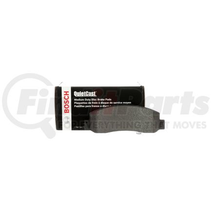 BHD1069 by BOSCH - QUIETCAST DISC BRAKE PAD