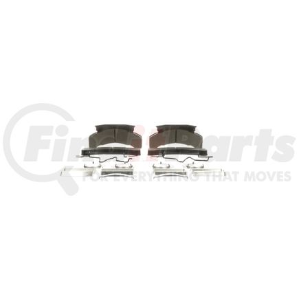 Bosch BHD224 Disc Brake Pad Set Bosch QuietCast Brake Pads