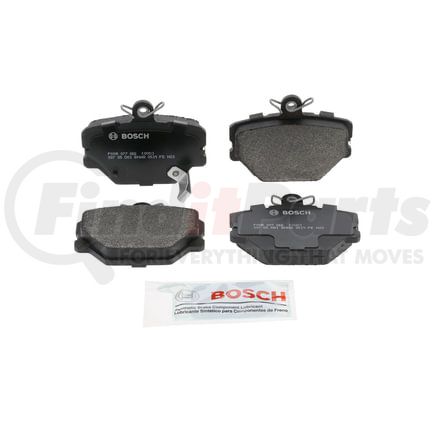 BP1252 by BOSCH - Bosch QuietCast Brake Pads