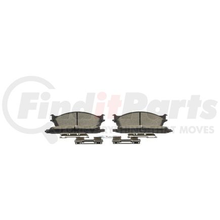 Bosch BC965 Disc Brake Pad Set Bosch QuietCast Brake Pads