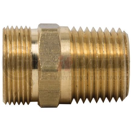 Tectran 161201-8R Air Brake Air Line Fitting Air Brake Air Line Fitting - Brass, 1/2 in. Thread, 3/4-20 in. Straight Thread