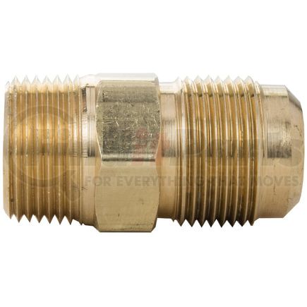 48-6B-R by TECTRAN - Flare Fitting - Brass, 3/8 in. Tube Size, 1/4 in. Pipe Thread, Male Connector