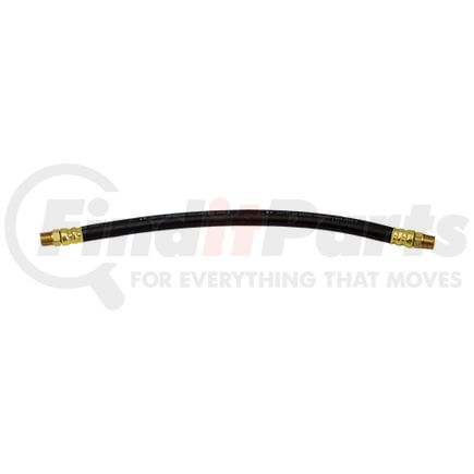 Tectran 658466 Air Brake Hose 3/8" Air Brake Chamber Hose Assembly, 84in. Long, with 3/8" Dual LifeSwivel Fittings