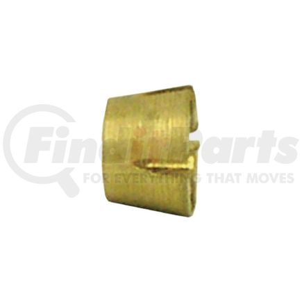 Tectran 860-25-R Air Brake Air Line Fitting Transmission Air Line Fitting - Brass, 5/32 inches Tube, Collet
